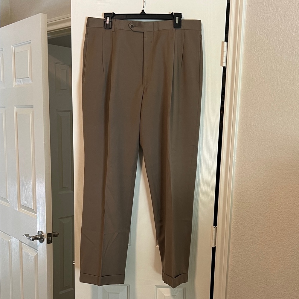 Jos. A. Bank Classic Dark Khaki Dress Pants